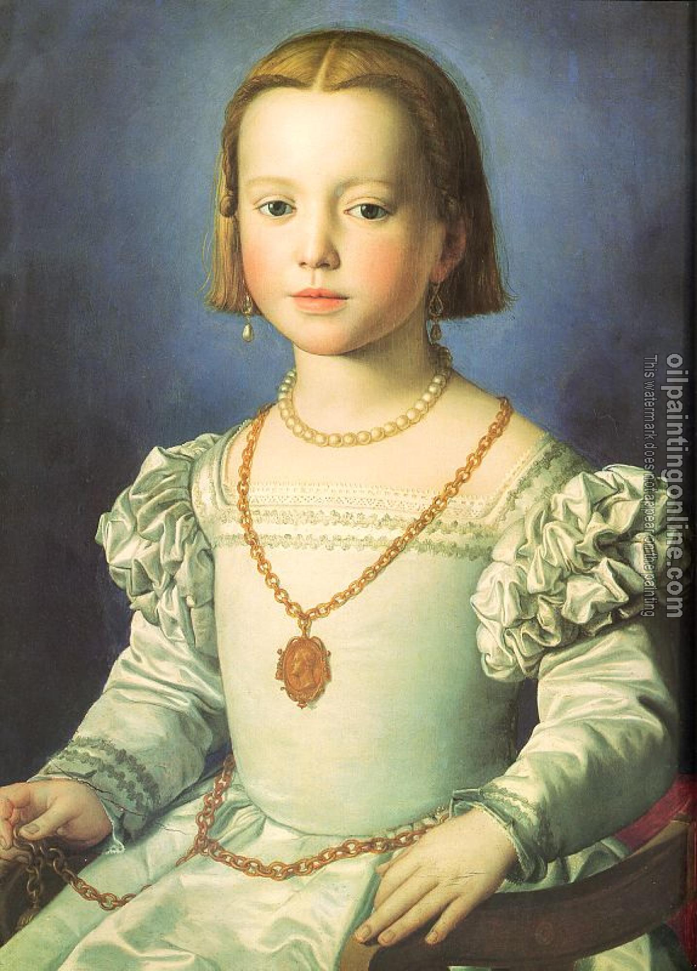 Bronzino, Agnolo - Bia-The Illegitimate Daughter of Cosimo I de' Medici